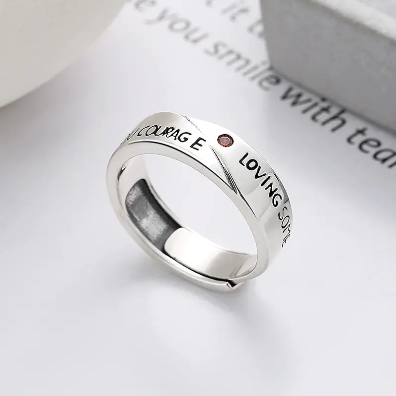 S925 Silver Artistic Temperament Ring